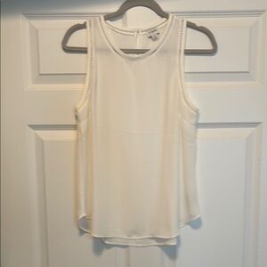 J. Crew Cream Sleeveless Tank Top